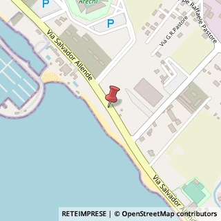 Mappa Via allende generale salvatore 157, 84131 Salerno, Salerno (Campania)