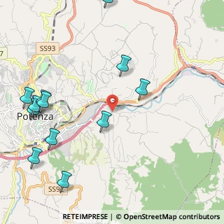 Mappa Contrada Riofreddo, 85100 Potenza PZ, Italia (2.95917)