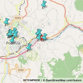 Mappa Contrada Riofreddo, 85100 Potenza PZ, Italia (2.51692)