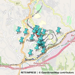 Mappa Via Andrea Serrao, 85100 Potenza PZ, Italia (0.6565)