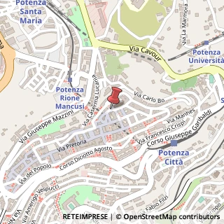 Mappa Strada del Bufalotto, 7, 85100 Potenza, Potenza (Basilicata)