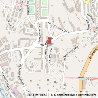 Mappa Via Anzio, 11, 85100 Potenza, Italia, 85100 Potenza, Potenza (Basilicata)