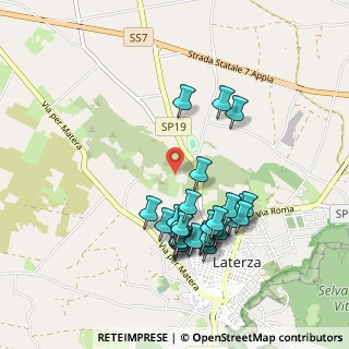 Mappa Via Gian Lorenzo Bernini, 74014 Laterza TA, Italia (0.9931)