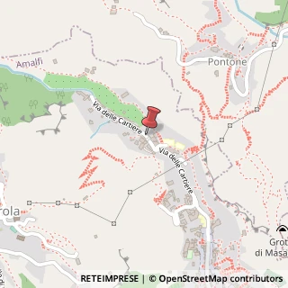 Mappa Via delle cartiere 48, 84011 Amalfi, Salerno (Campania)