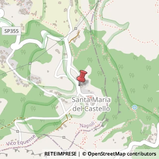 Mappa Via Santa Maria del Castello, 17, 80069 Vico Equense, Napoli (Campania)