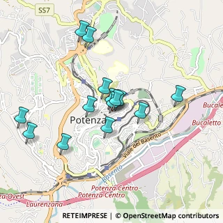 Mappa Via Vescovado, 85100 Potenza PZ, Italia (0.85214)
