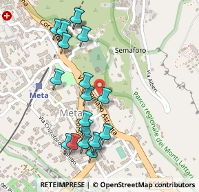 Mappa Segue Via Casa Iaccarino, 80062 Meta NA, Italia (0.2835)