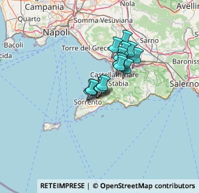 Mappa Segue Via Casa Iaccarino, 80062 Meta NA, Italia (8.45688)