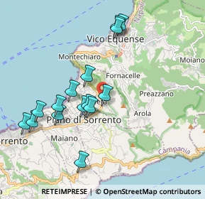 Mappa Segue Via Casa Iaccarino, 80062 Meta NA, Italia (2.05667)