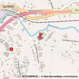 Mappa Via Aurelia Nord, 201, 85100 Potenza, Potenza (Basilicata)