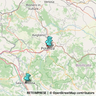 Mappa Via Due Torri, 85100 Potenza PZ, Italia (37.07667)
