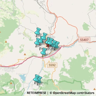 Mappa Via Due Torri, 85100 Potenza PZ, Italia (2.40417)