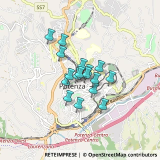 Mappa Via Due Torri, 85100 Potenza PZ, Italia (0.60941)