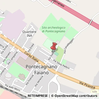 Mappa Corso Stadio, 15, 84098 Pontecagnano Faiano, Salerno (Campania)