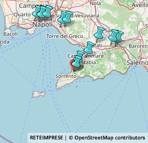 Mappa Strada Statale della Penisola Sorrentina, 80062 Meta NA, Italia (16.93769)