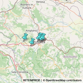 Mappa Via San Vincenzo de Paoli, 85100 Potenza PZ, Italia (26.75333)