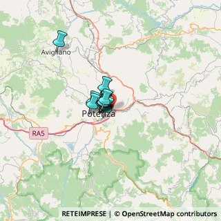 Mappa Via San Vincenzo de Paoli, 85100 Potenza PZ, Italia (3.2)