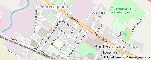 Mappa Pontecagnano Faiano