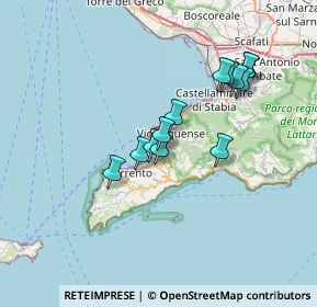 Mappa Via Caracciolo, 80062 Meta NA, Italia (6.26615)