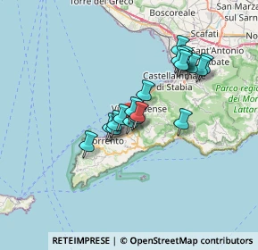 Mappa Via Caracciolo, 80062 Meta NA, Italia (5.69368)