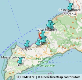 Mappa Via Caracciolo, 80062 Meta NA, Italia (3.49909)