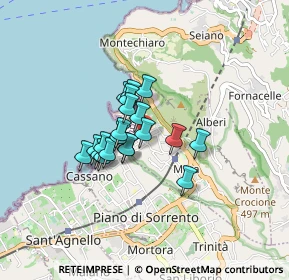 Mappa Via Caracciolo, 80062 Meta NA, Italia (0.589)