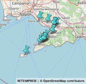 Mappa Via Caracciolo, 80062 Meta NA, Italia (8.53286)