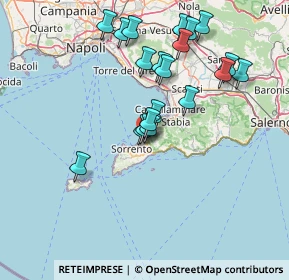 Mappa Via Caracciolo, 80062 Meta NA, Italia (15.255)