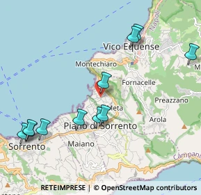 Mappa Via Caracciolo, 80062 Meta NA, Italia (2.49182)