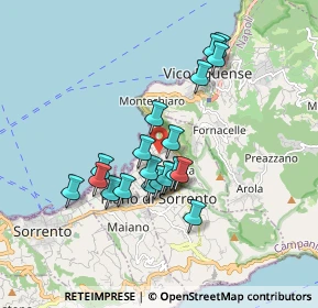 Mappa Via Caracciolo, 80062 Meta NA, Italia (1.5935)