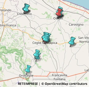 Mappa Via Colucci, 72013 Ceglie Messapica BR, Italia (8.38)