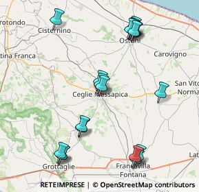 Mappa Via Colucci, 72013 Ceglie Messapica BR, Italia (9.8155)