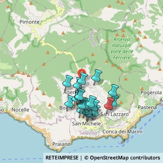 Mappa Via Cardinale Brancati, 80051 Agerola NA, Italia (1.72)