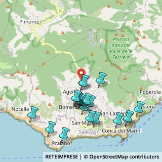 Mappa Via Cardinale Brancati, 80051 Agerola NA, Italia (2.3285)