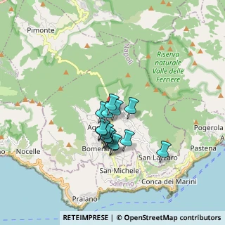 Mappa Via Cardinale Brancati, 80051 Agerola NA, Italia (1.29533)