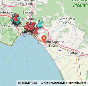 Mappa Via dei Carrari, 84131 Salerno SA, Italia (9.74053)