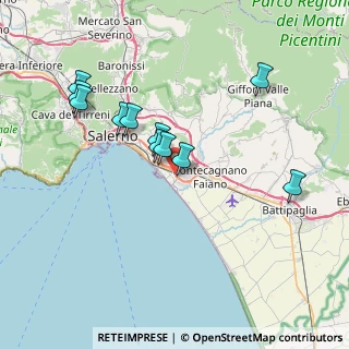 Mappa Via dei Carrari, 84131 Salerno SA, Italia (7.58909)