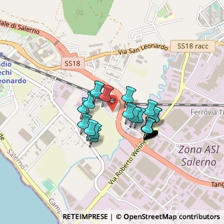 Mappa Via dei Carrari, 84131 Salerno SA, Italia (0.35808)