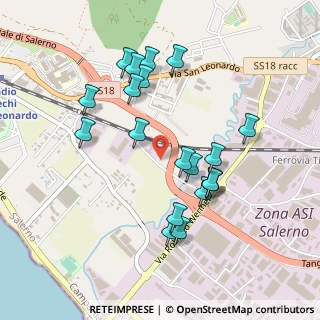 Mappa Via dei Carrari, 84131 Salerno SA, Italia (0.493)