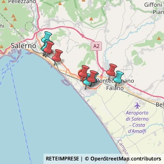 Mappa Via dei Carrari, 84131 Salerno SA, Italia (3.16636)