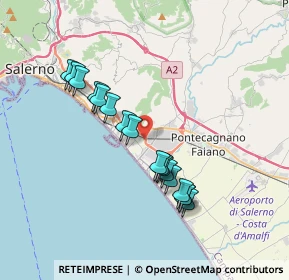 Mappa Via dei Carrari, 84131 Salerno SA, Italia (3.54235)