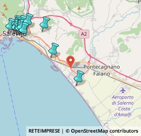 Mappa Via dei Carrari, 84131 Salerno SA, Italia (6.75467)