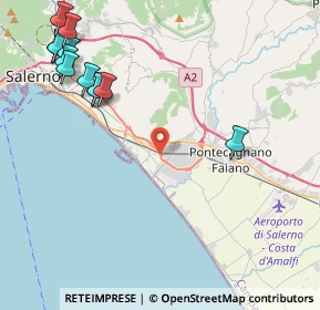 Mappa Via dei Carrari, 84131 Salerno SA, Italia (5.9525)