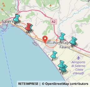 Mappa Via dei Carrari, 84131 Salerno SA, Italia (5.08182)