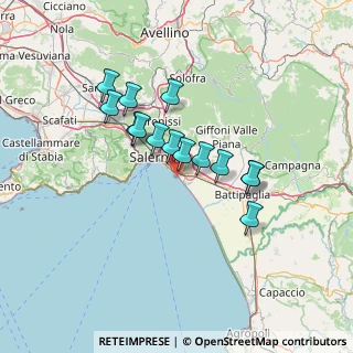 Mappa Marina d'Arechi S.p.A, 84123 Salerno SA, Italia (11.81929)