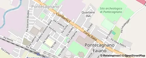 Mappa Pontecagnano Faiano