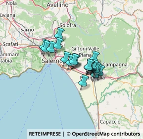 Mappa Via Picentino, 84131 Pontecagnano Faiano SA, Italia (9.0065)