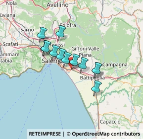 Mappa Via Picentino, 84131 Pontecagnano Faiano SA, Italia (10.66)