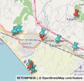 Mappa Via Picentino, 84131 Pontecagnano Faiano SA, Italia (2.82583)