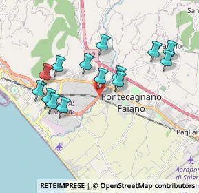Mappa Via Picentino, 84131 Pontecagnano Faiano SA, Italia (1.92286)